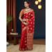 Picture of Good Looking Georgette Crimson Saree