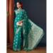 Picture of Charming Georgette Teal Saree