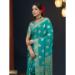 Picture of Charming Georgette Teal Saree