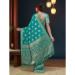 Picture of Charming Georgette Teal Saree