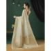 Picture of Enticing Chiffon Silver Saree