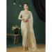 Picture of Enticing Chiffon Silver Saree