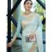 Picture of Sublime Chiffon Light Steel Blue Saree