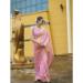 Picture of Ravishing Chiffon Dark Salmon Saree