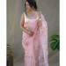 Picture of Magnificent Organza Thistle Saree