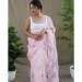 Picture of Appealing Organza Pink Saree