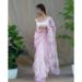 Picture of Appealing Organza Pink Saree