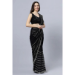 Picture of Ravishing Georgette Black Saree