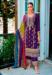 Picture of Magnificent Chiffon Purple Straight Cut Salwar Kameez