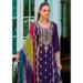 Picture of Magnificent Chiffon Purple Straight Cut Salwar Kameez