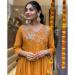 Picture of Pretty Chiffon Golden Rod Readymade Salwar Kameez