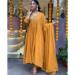 Picture of Pretty Chiffon Golden Rod Readymade Salwar Kameez