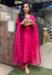 Picture of Good Looking Chiffon Deep Pink Readymade Salwar Kameez