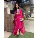 Picture of Good Looking Chiffon Deep Pink Readymade Salwar Kameez