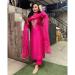 Picture of Good Looking Chiffon Deep Pink Readymade Salwar Kameez