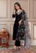 Picture of Fascinating Chiffon Black Readymade Salwar Kameez