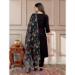 Picture of Fascinating Chiffon Black Readymade Salwar Kameez