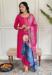 Picture of Graceful Cotton Crimson Readymade Salwar Kameez