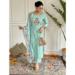 Picture of Marvelous Cotton Cadet Blue Readymade Salwar Kameez