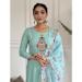 Picture of Marvelous Cotton Cadet Blue Readymade Salwar Kameez