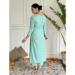 Picture of Marvelous Cotton Cadet Blue Readymade Salwar Kameez