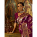 Picture of Comely Silk Brown Saree