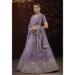 Picture of Resplendent Chiffon Medium Orchid Lehenga Choli