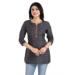 Picture of Sightly Rayon Slate Grey Kurtis & Tunic