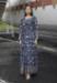 Picture of Marvelous Georgette Dark Slate Grey Readymade Gown