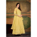 Picture of Georgette & Net Khaki Anarkali Salwar Kameez