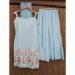 Picture of Georgette Light Steel Blue Readymade Salwar Kameez