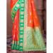 Picture of Marvelous Silk Crimson Saree