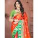 Picture of Marvelous Silk Crimson Saree