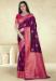 Picture of Magnificent Silk Brown Saree