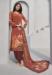 Picture of Splendid Crepe Brown Straight Cut Salwar Kameez