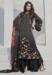 Picture of Charming Crepe Dim Gray Straight Cut Salwar Kameez