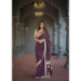 Picture of Sublime Linen Brown Saree