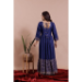 Picture of Rayon & Cotton Midnight Blue Readymade Gown