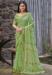 Picture of Pretty Linen Dark Sea Green Saree