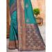 Picture of Pleasing Silk Sea Green Saree