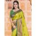 Picture of Shapely Silk Yellow Green Saree