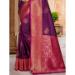 Picture of Marvelous Silk Purple Saree