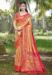 Picture of Delightful Silk Khaki Saree