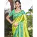 Picture of Good Looking Silk Khaki Saree