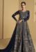 Picture of Georgette Dark Slate Grey Anarkali Salwar Kameez