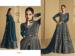 Picture of Georgette Dark Slate Grey Anarkali Salwar Kameez