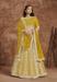 Picture of Magnificent Georgette Dark Golden Rod Lehenga Choli