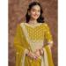 Picture of Magnificent Georgette Dark Golden Rod Lehenga Choli