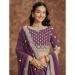 Picture of Statuesque Georgette Purple Lehenga Choli