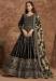 Picture of Pleasing Chiffon Black Anarkali Salwar Kameez